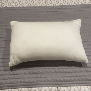 White decorative pillow
